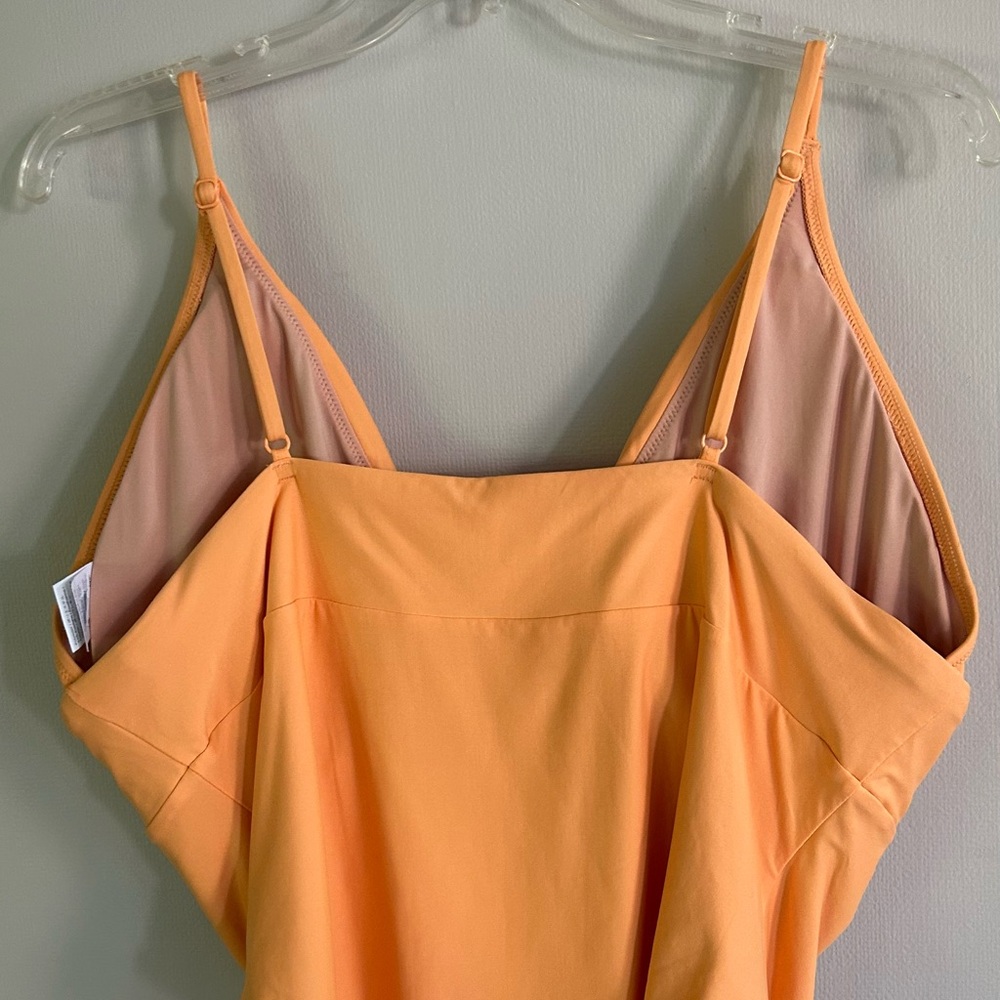 J. CREW Babydoll Plunge V-Neck Padded Retro One Piece Swimsuit Beach Resort | 20 - Picture 12 of 14